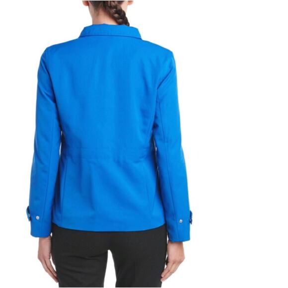 Brooks Brothers womens blue jacket size 4 - Picture 2 of 14